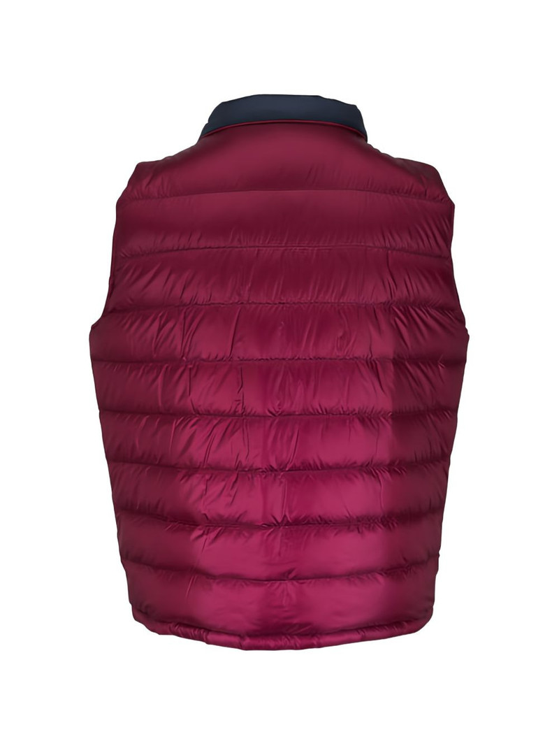 Herno quilted reversible gilet outlook