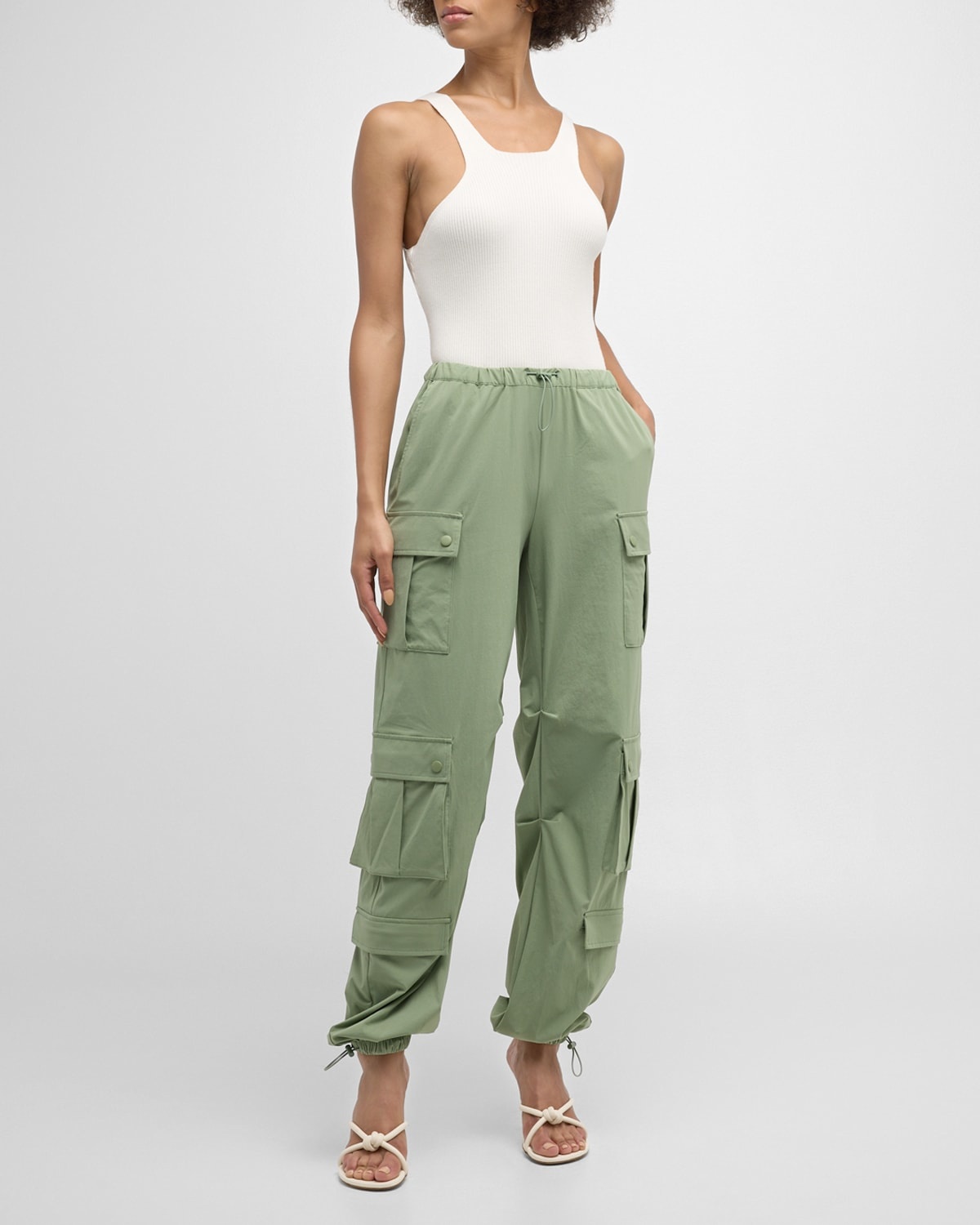 Shara Parachute Cargo Pants - 3