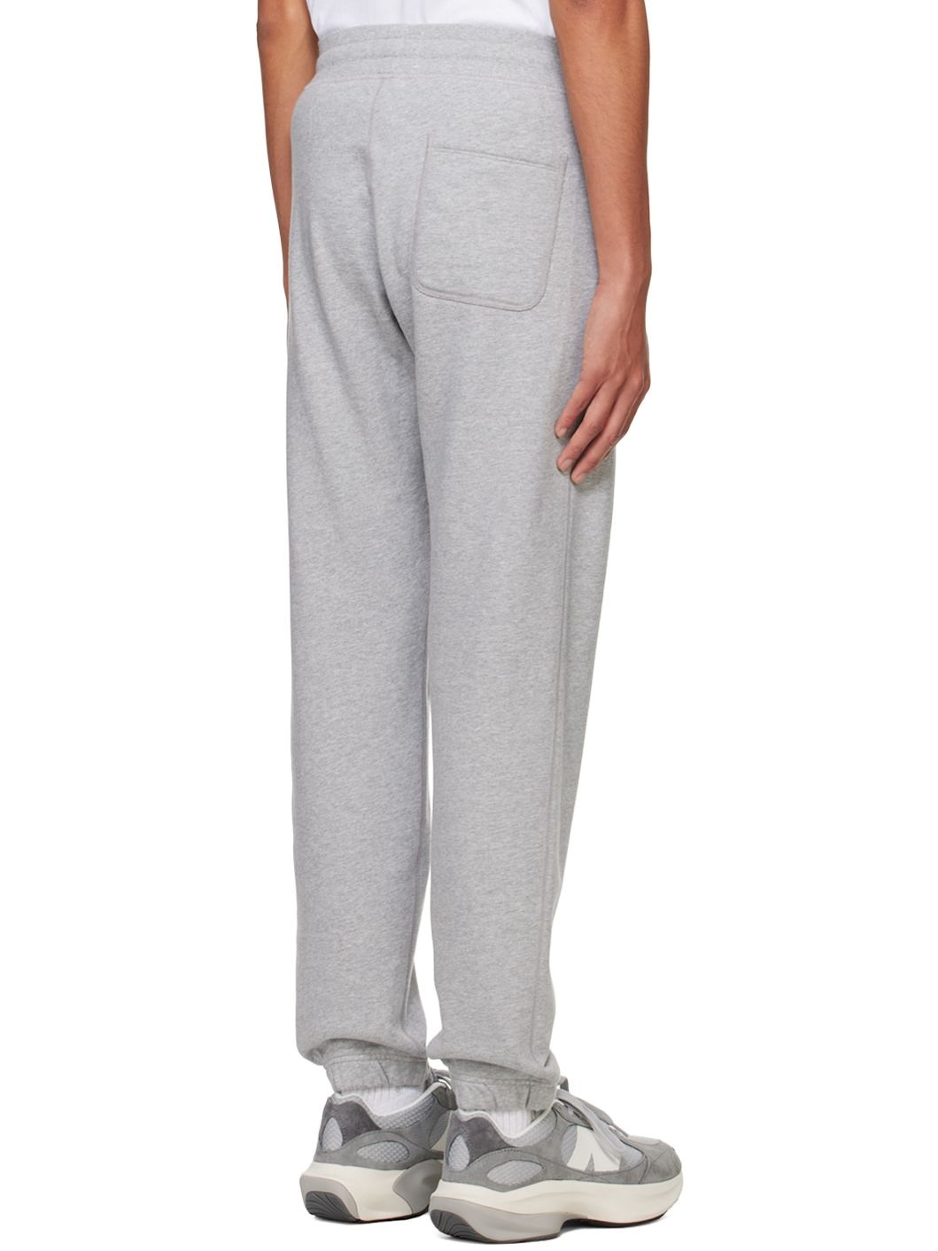 Gray Midweight Terry Standard Sweatpants - 3