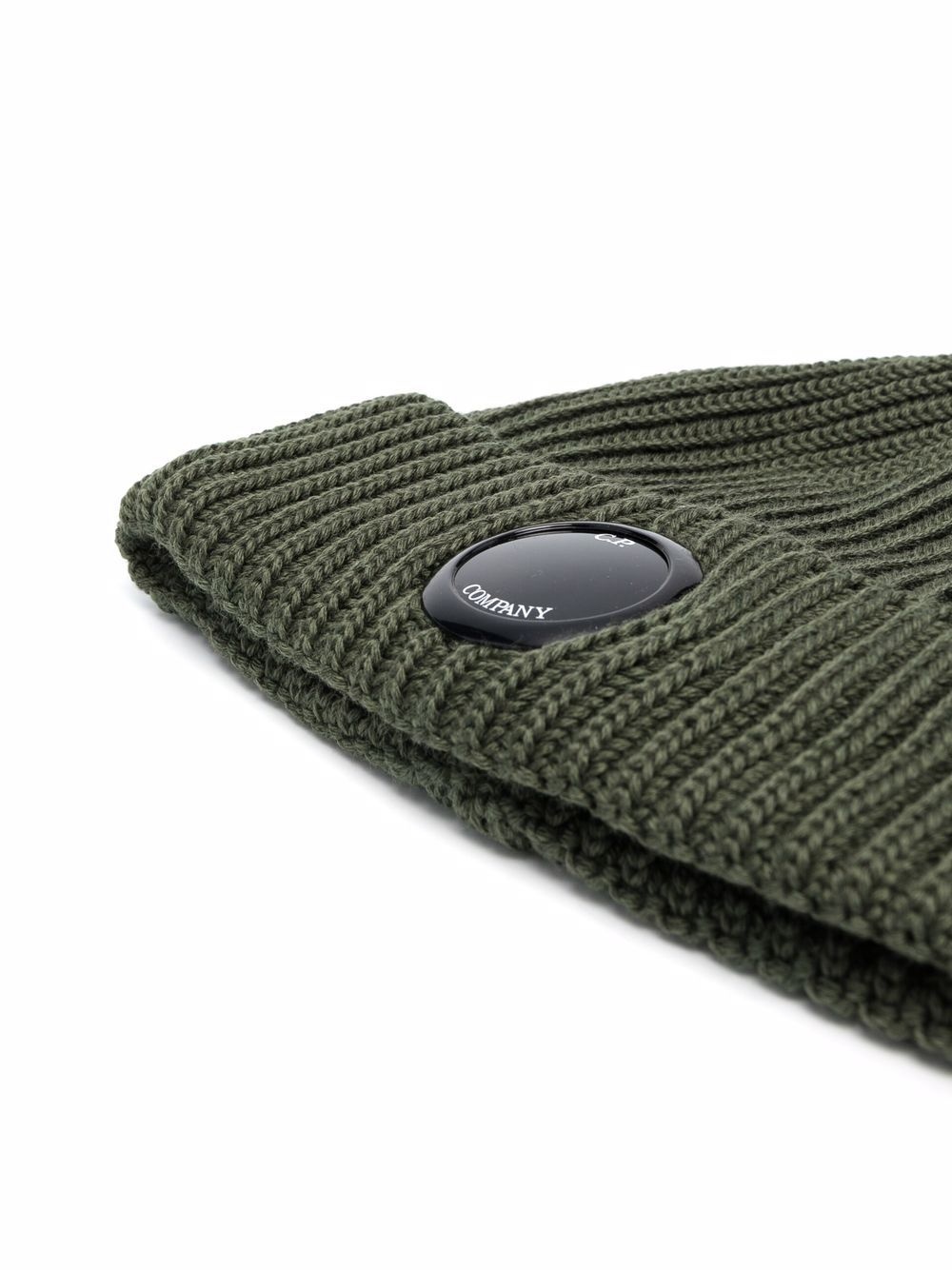 lens knitted beanie - 2