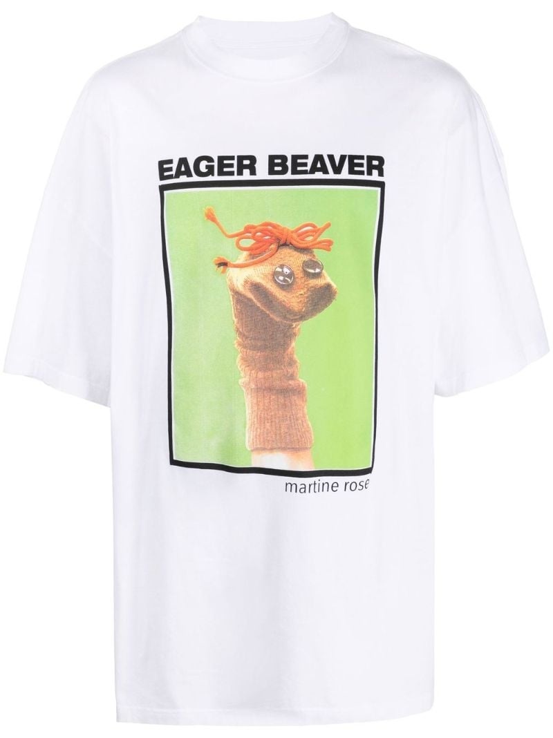 Eager Beaver cotton T-shirt - 1