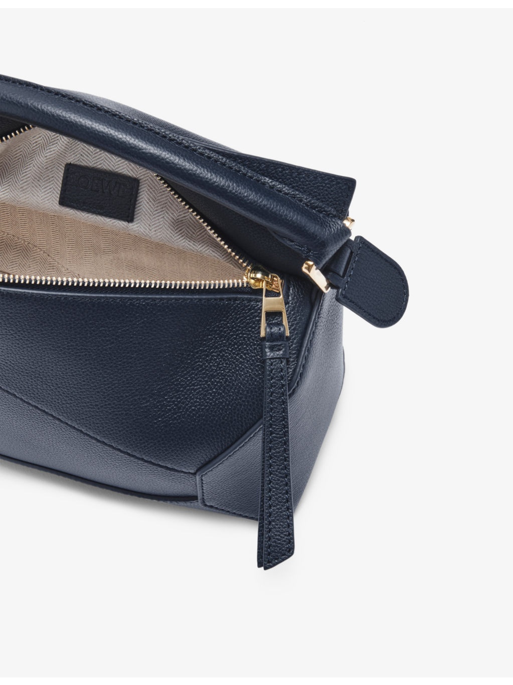 Puzzle Edge small leather cross-body bag - 7