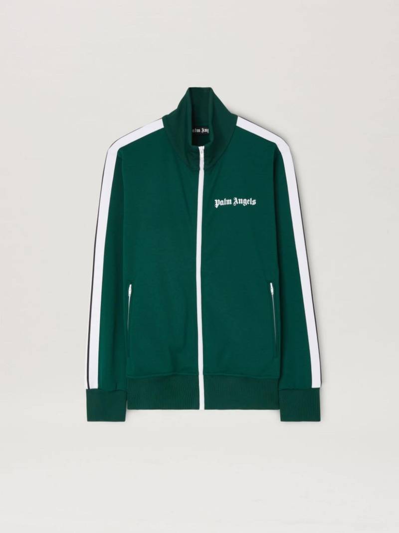 logo-print track jacket - 1