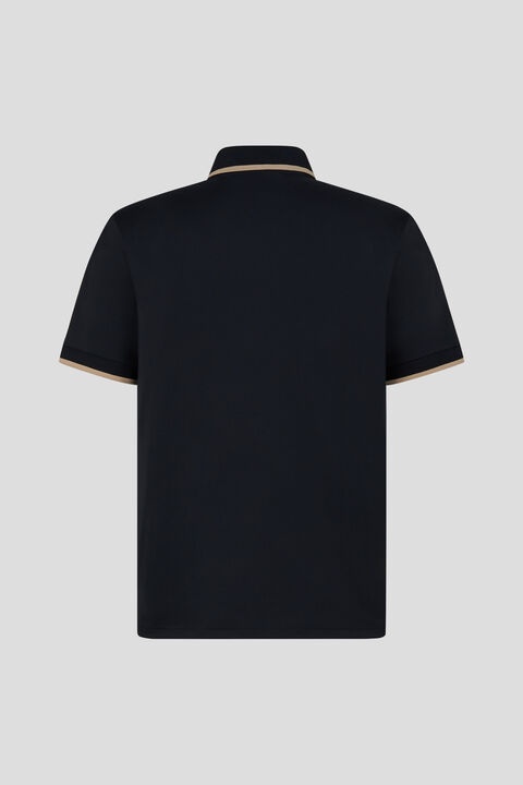 Cody Functional polo shirt in Black - 5