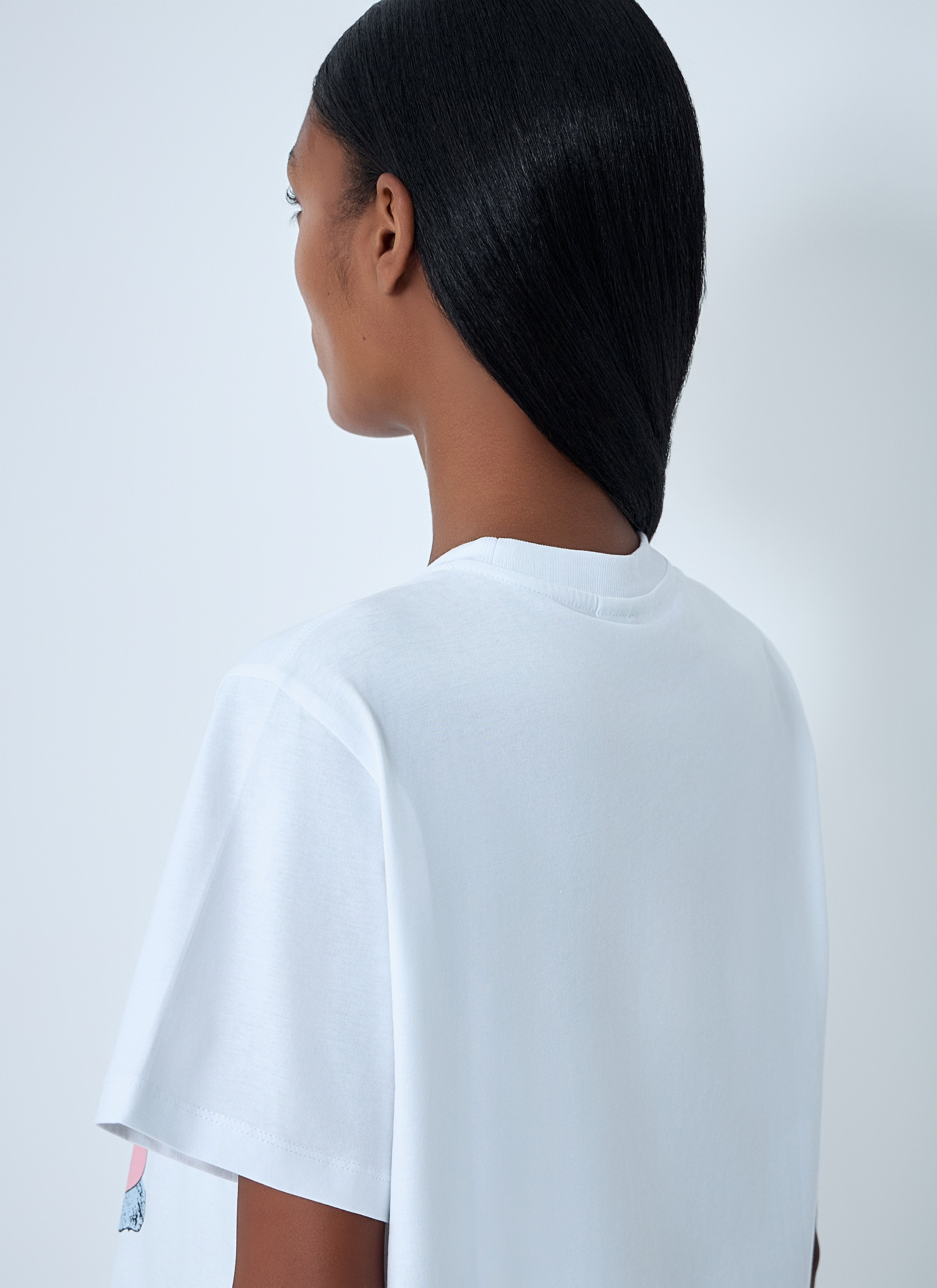 Ganni Women Logo Motif T-Shirt - 6