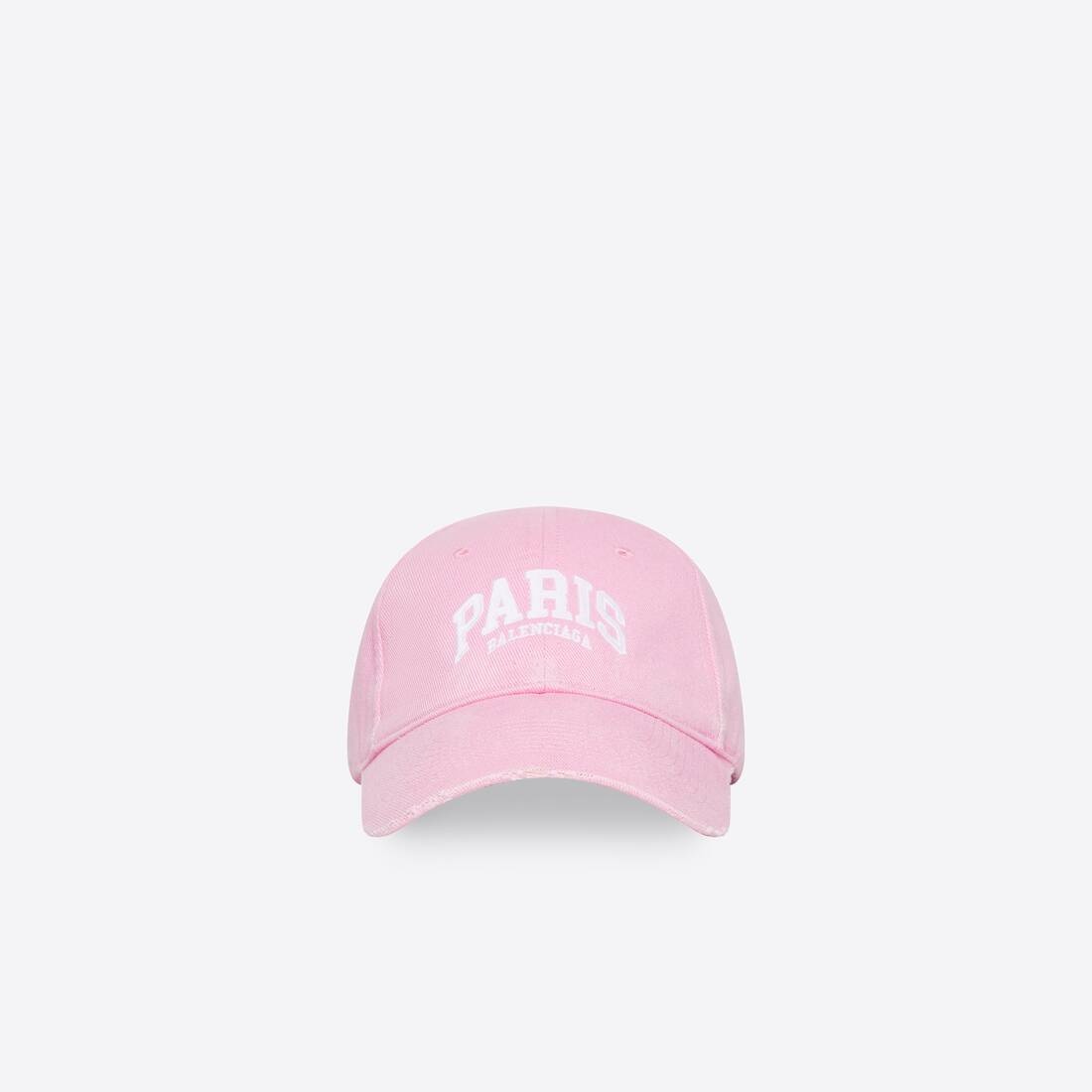 Men's Cities Paris Cap in Pink - 1