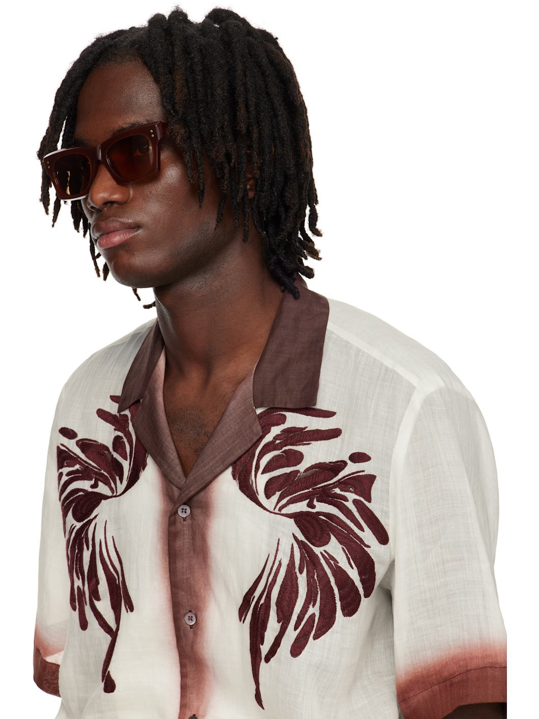 Brown RETROSUPERFUTURE Edition Edku Sunglasses - 4