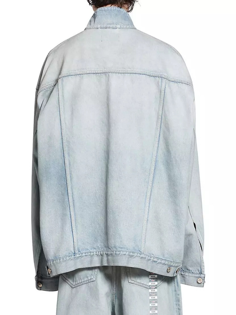 Denim Size Sticker Jacket 3