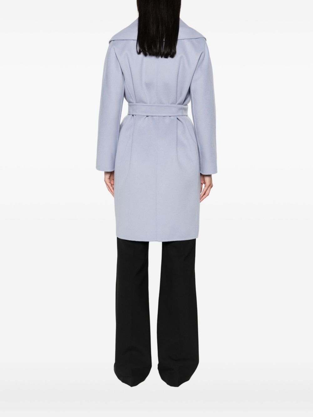belted wrap coat - 4