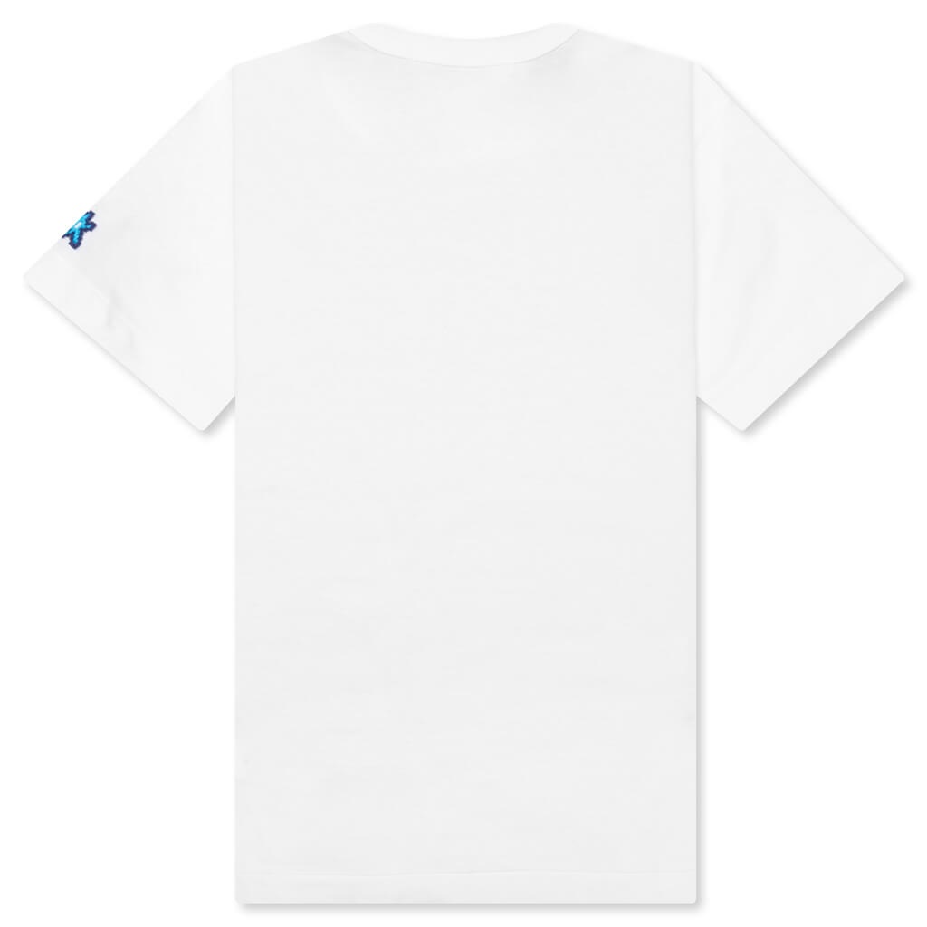 COMME DES GARCONS PLAY X THE ARTIST INVADER WOMEN'S S/S TEE - WHITE - 2