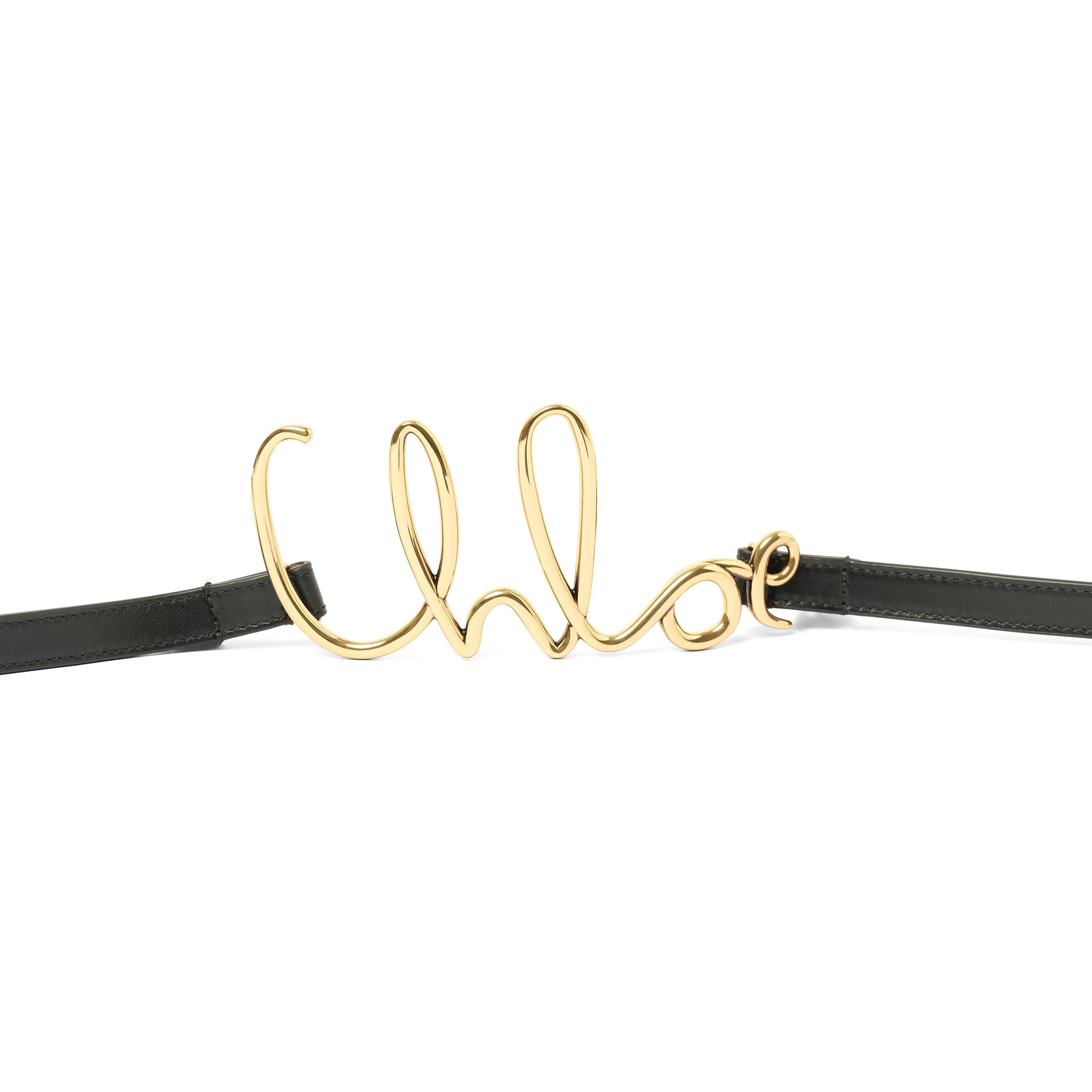 The Chloe Iconic Belt in Black - 2