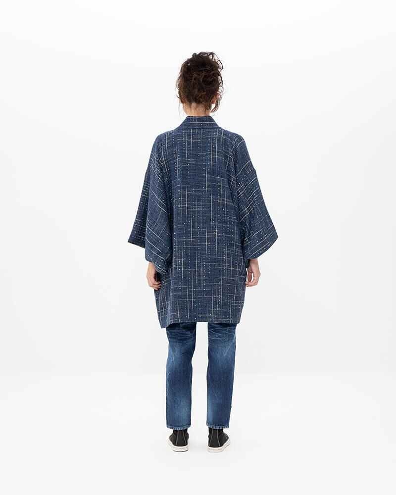 KIMONO ROBE NAVY - 5