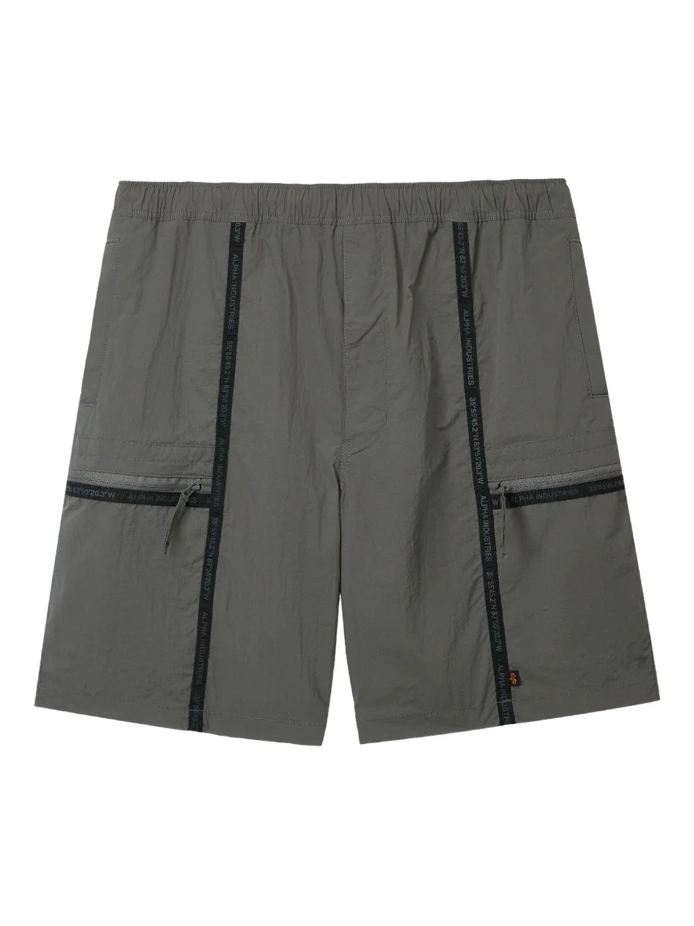 logo-tape cargo-pockets shorts - 1