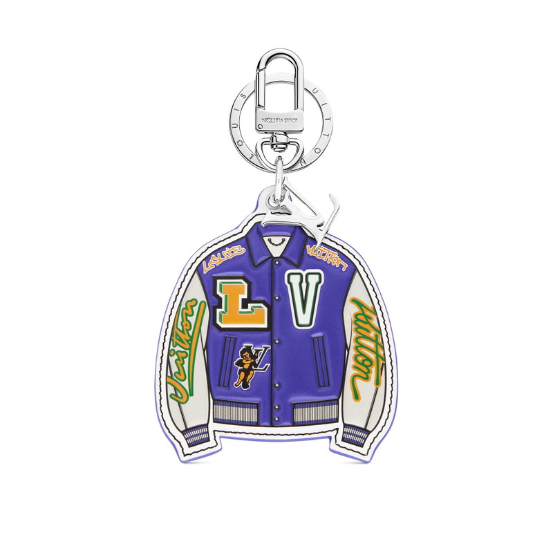 LV Varsity Jacket Illustre Bag Charm & Key Holder 1