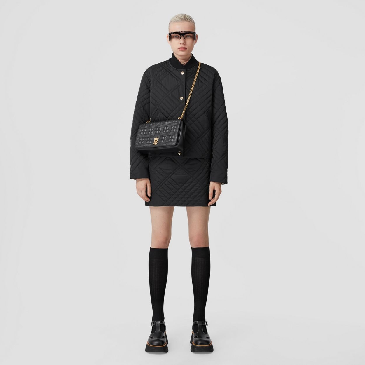 スカート BURBERRY NYLON SKIRT BURBERRY | QUILTED NYLON MINI SKIRT