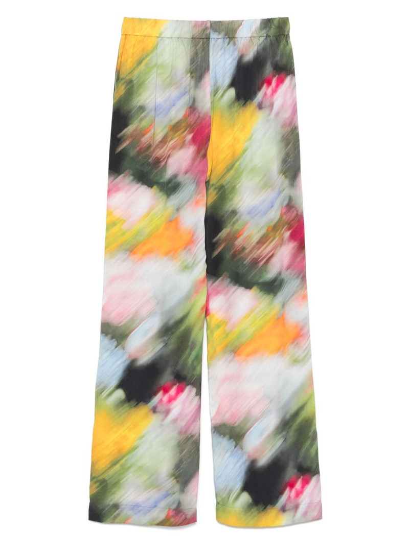 STINE GOYA Liquid Floral trousers outlook
