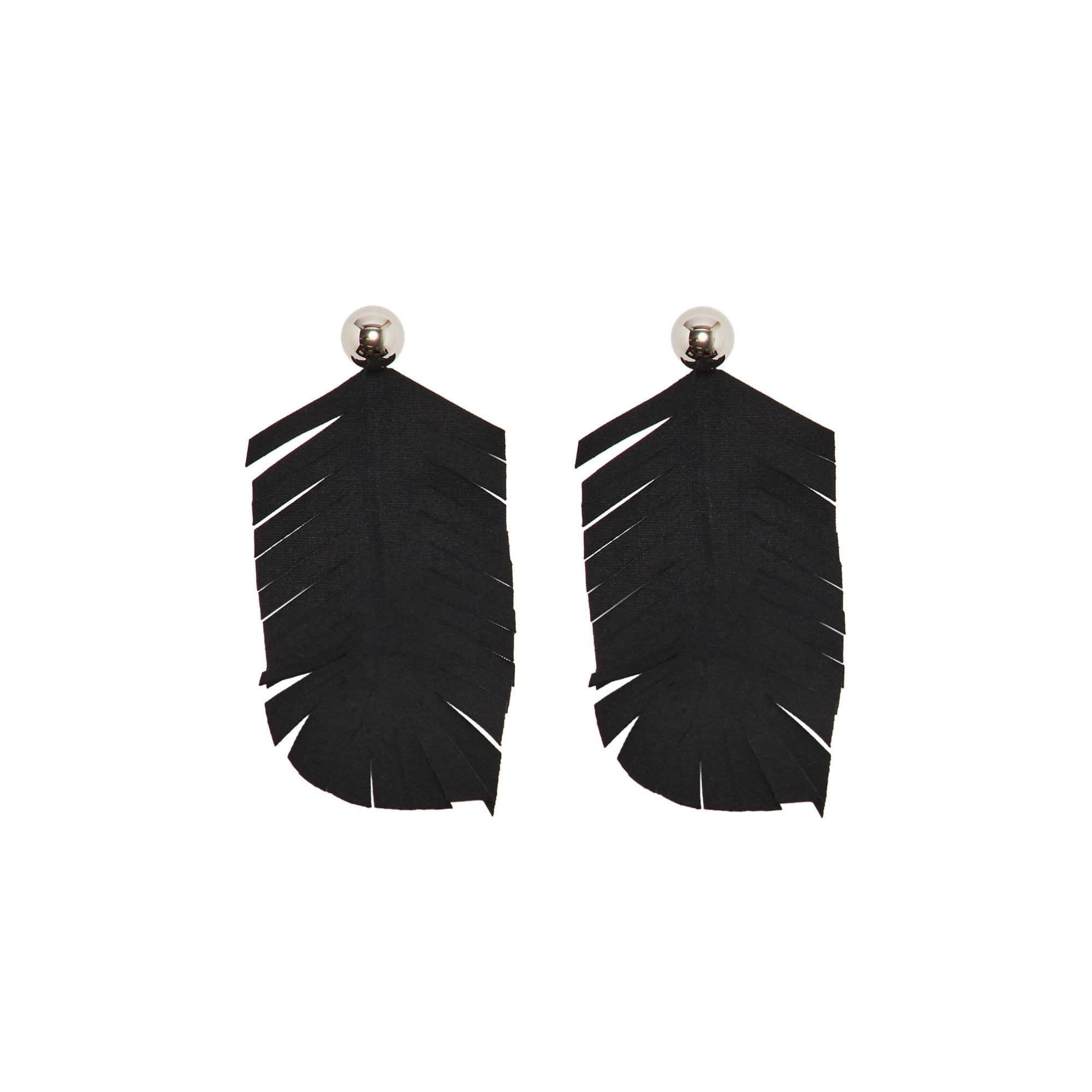 Marni Metal Earrings 'Black' - 2