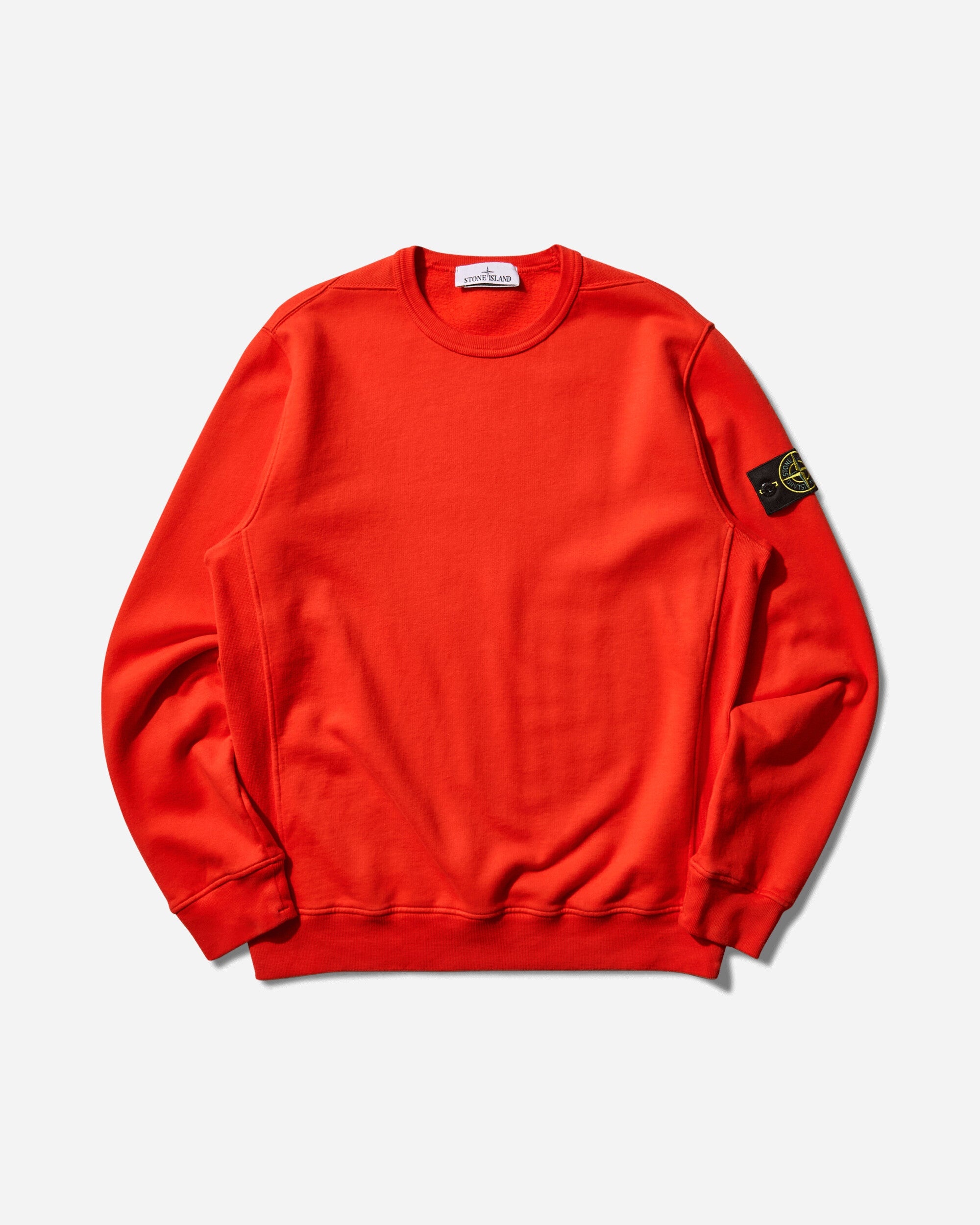 Men's Garment Dyed Crewneck Sweatshirt Scarlet Red - 1