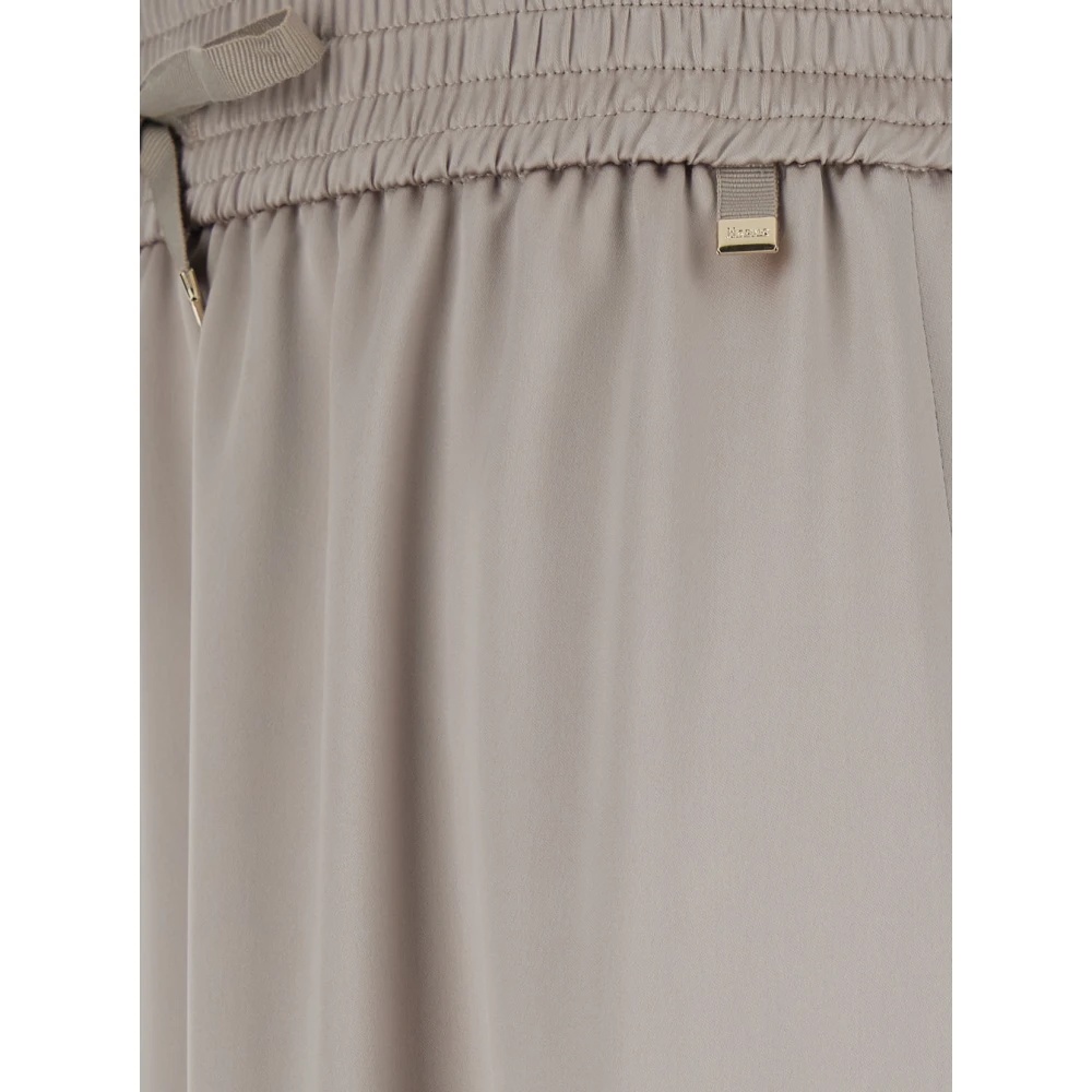 Herno BEIGE LONG SKIRT ELASTIC WAIST STRETCH | miinto
