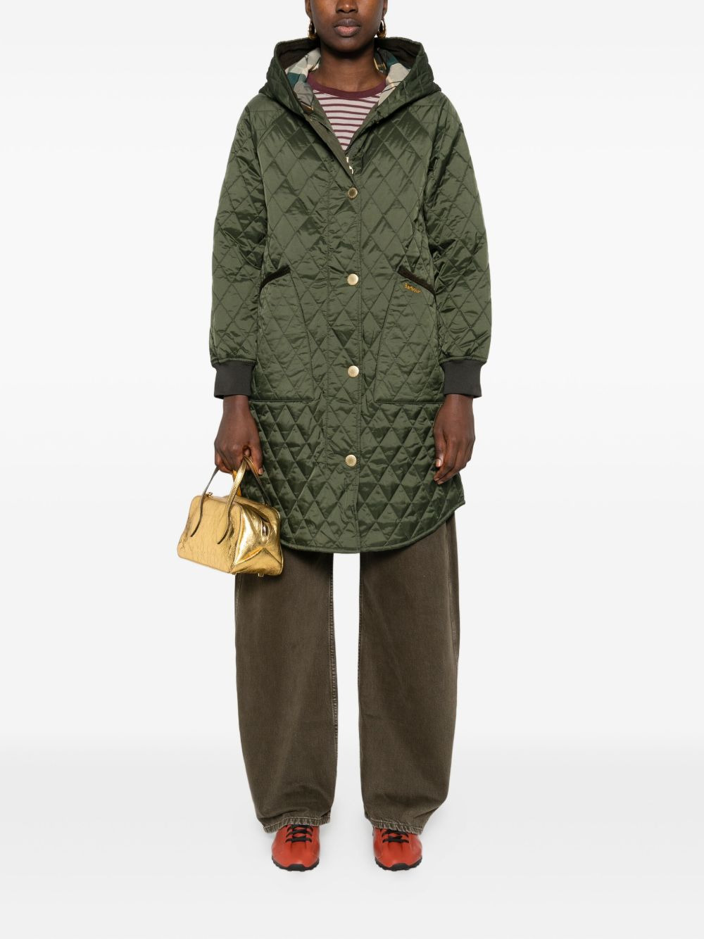 quilted hooded jacket - 2