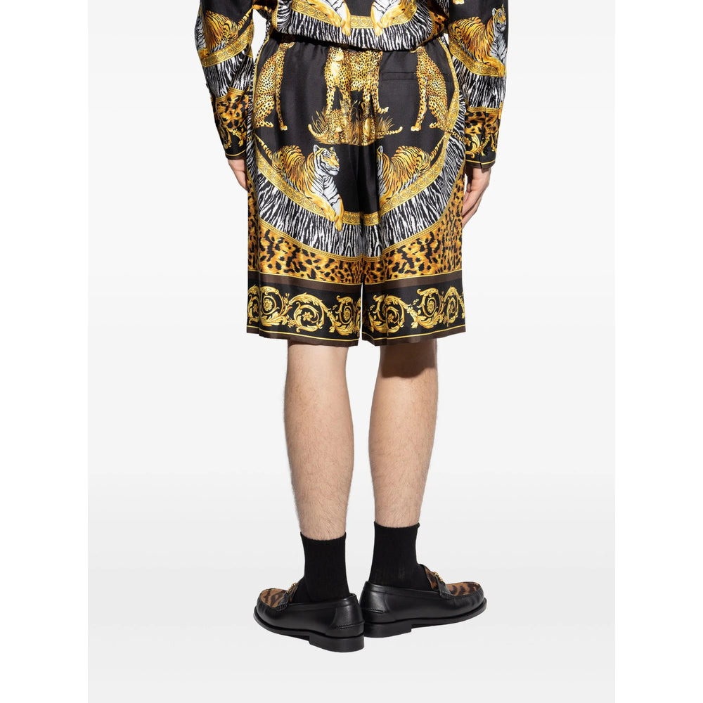 Versace Black Shorts - Bermuda Shorts Men - 2