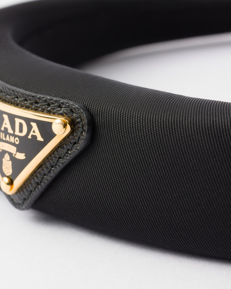 Prada Re-Nylon headband outlook