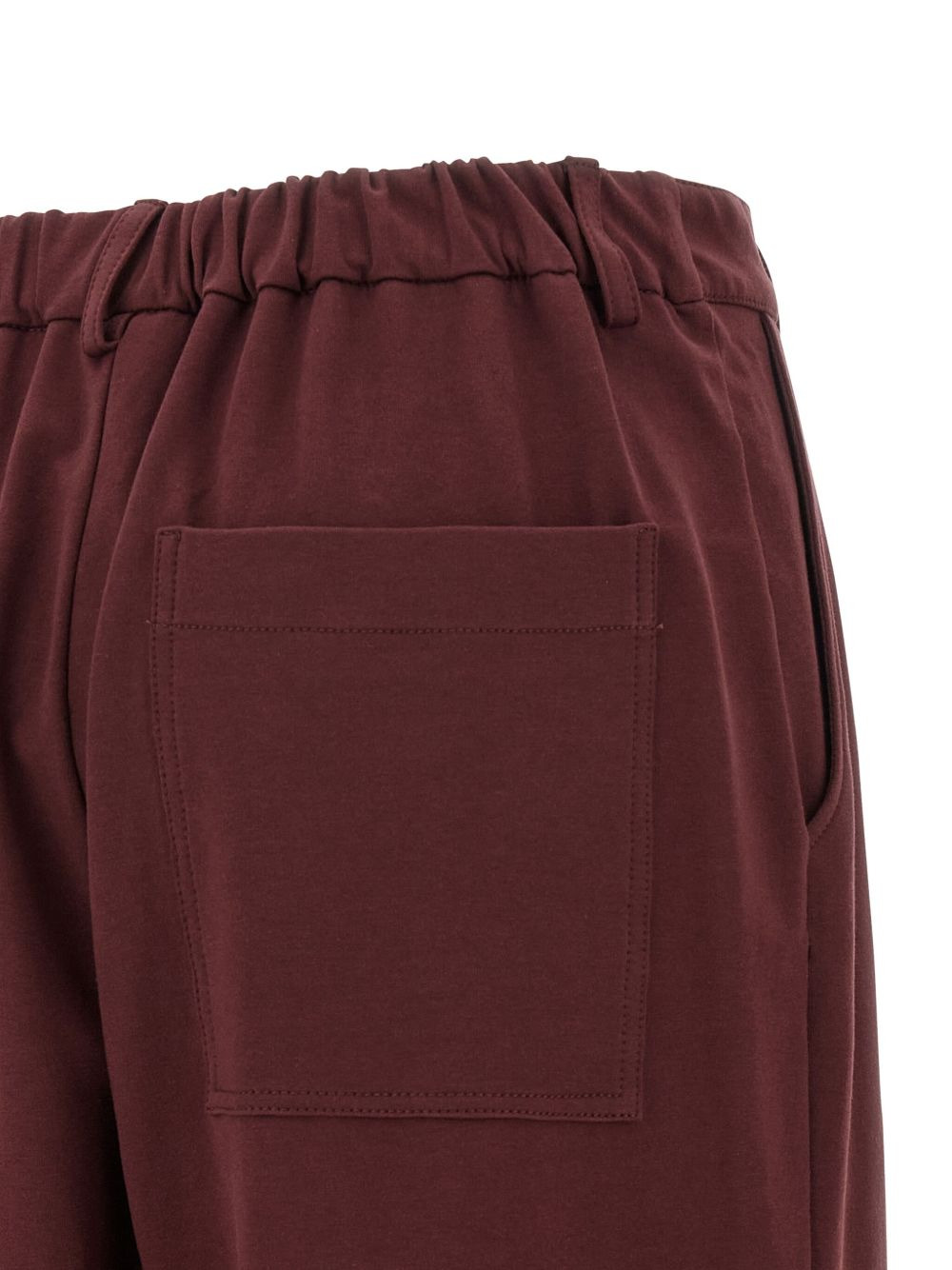 pleated cropped trousers - 4