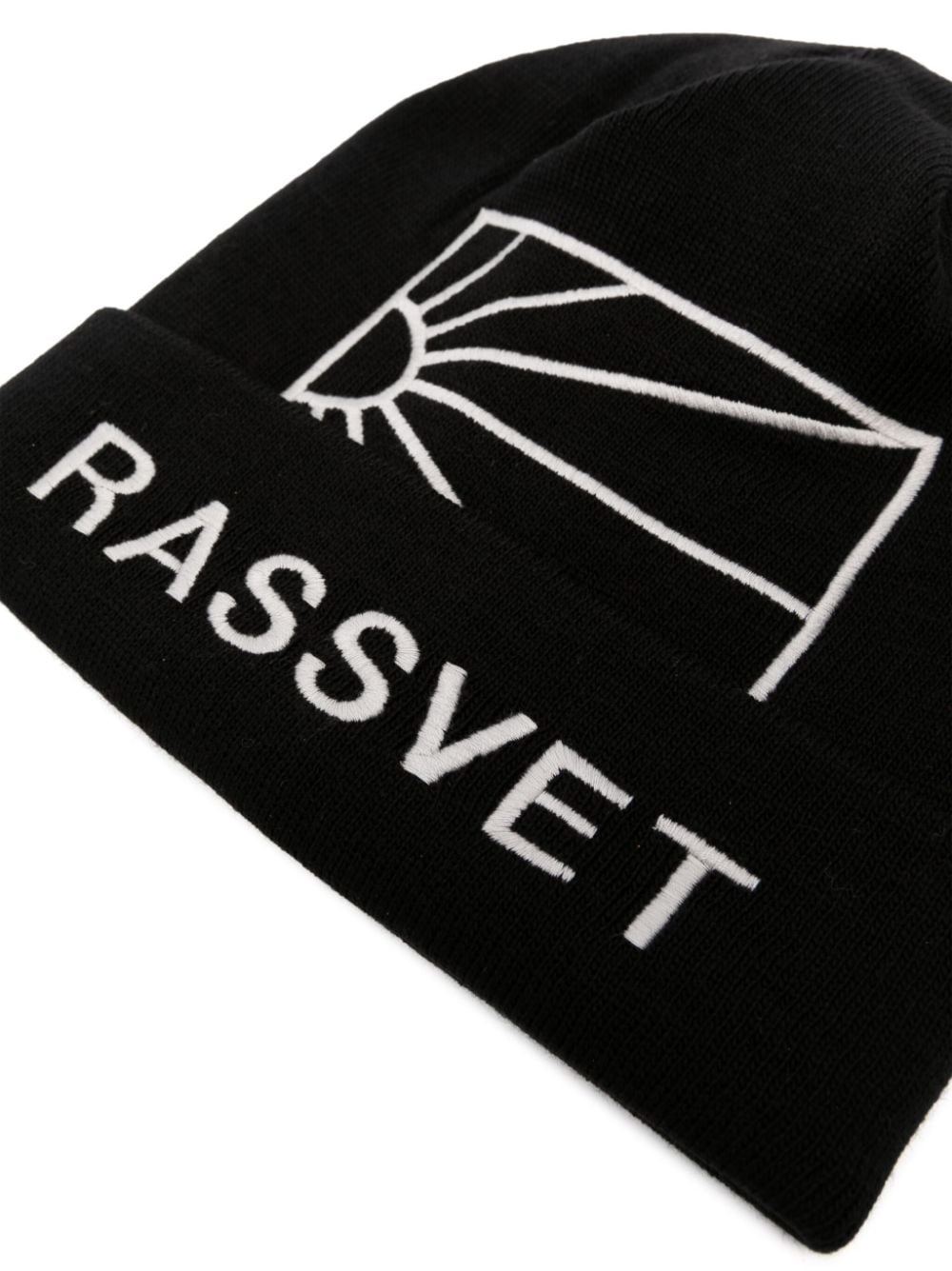 logo-embroidered beanie - 2