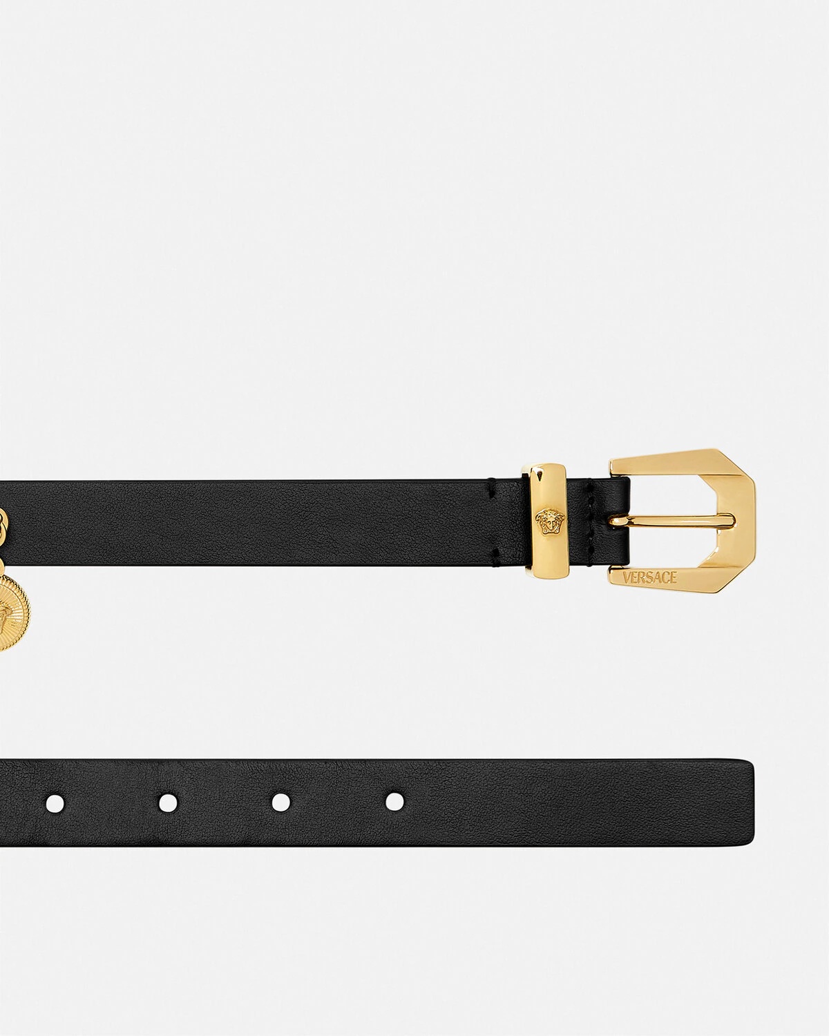 Medusa Heritage Charms Leather Belt - 2