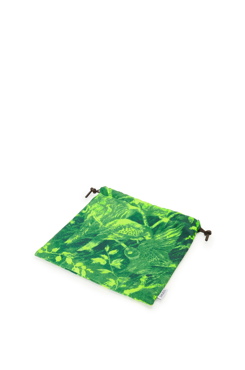 Small drawstring pouch in canvas 3