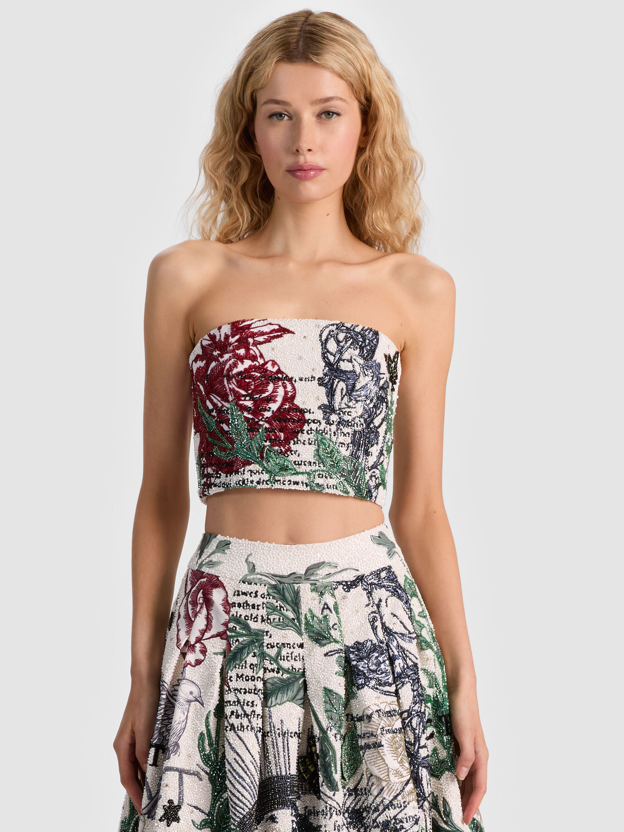 CERESI EMBELLISHED BANDEAU TOP - 2