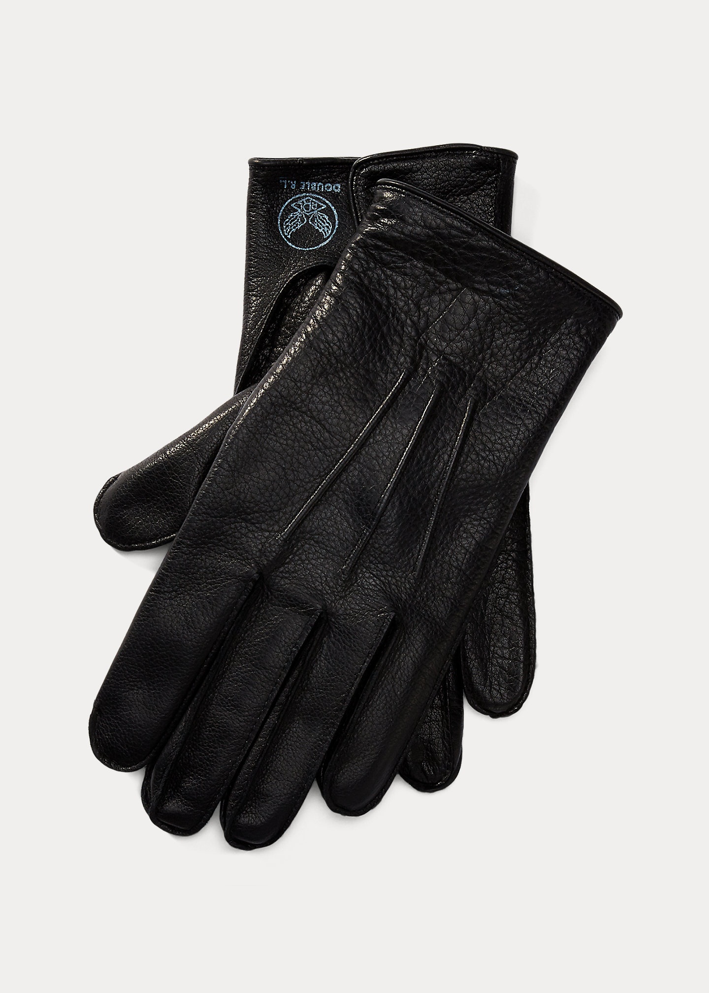 Lined Leather Gloves - 1