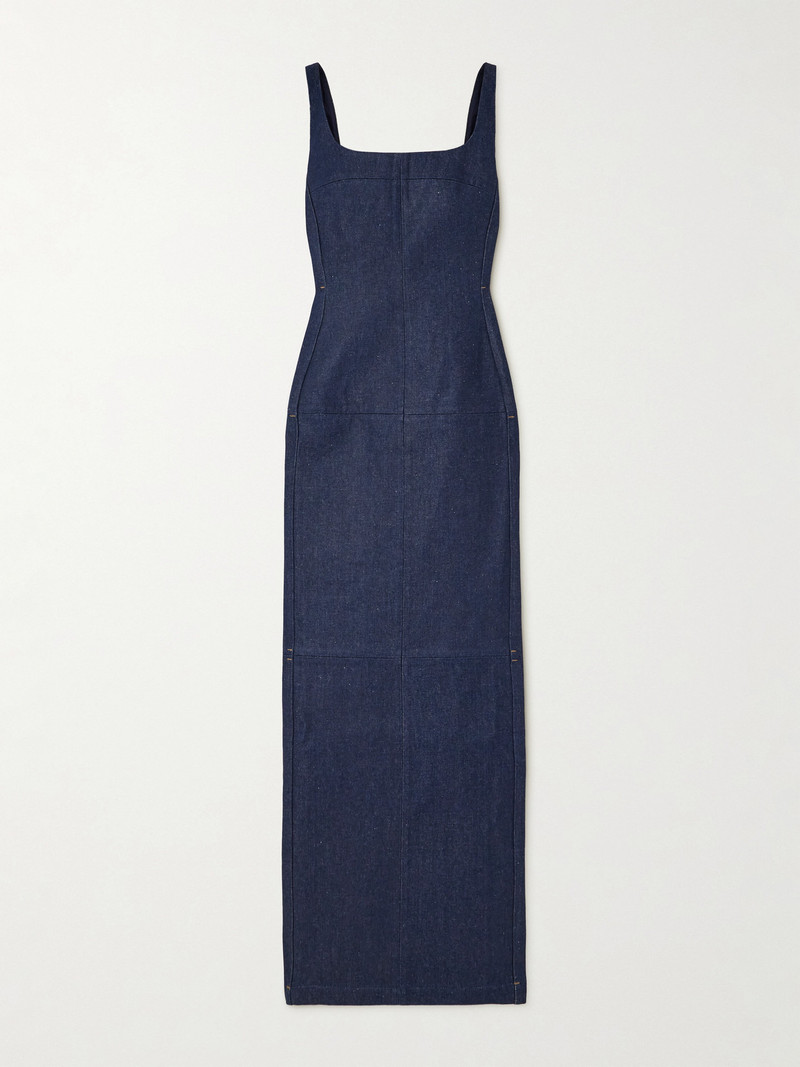La Robe De-nîmes Spoglio Denim Gown 1