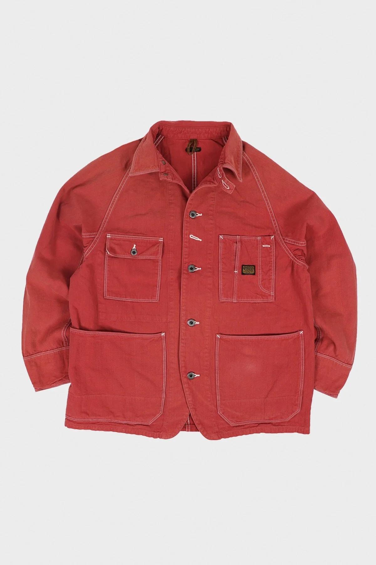 CALIFORNIA RED Canvas CACTUS Coverall - Red - 1
