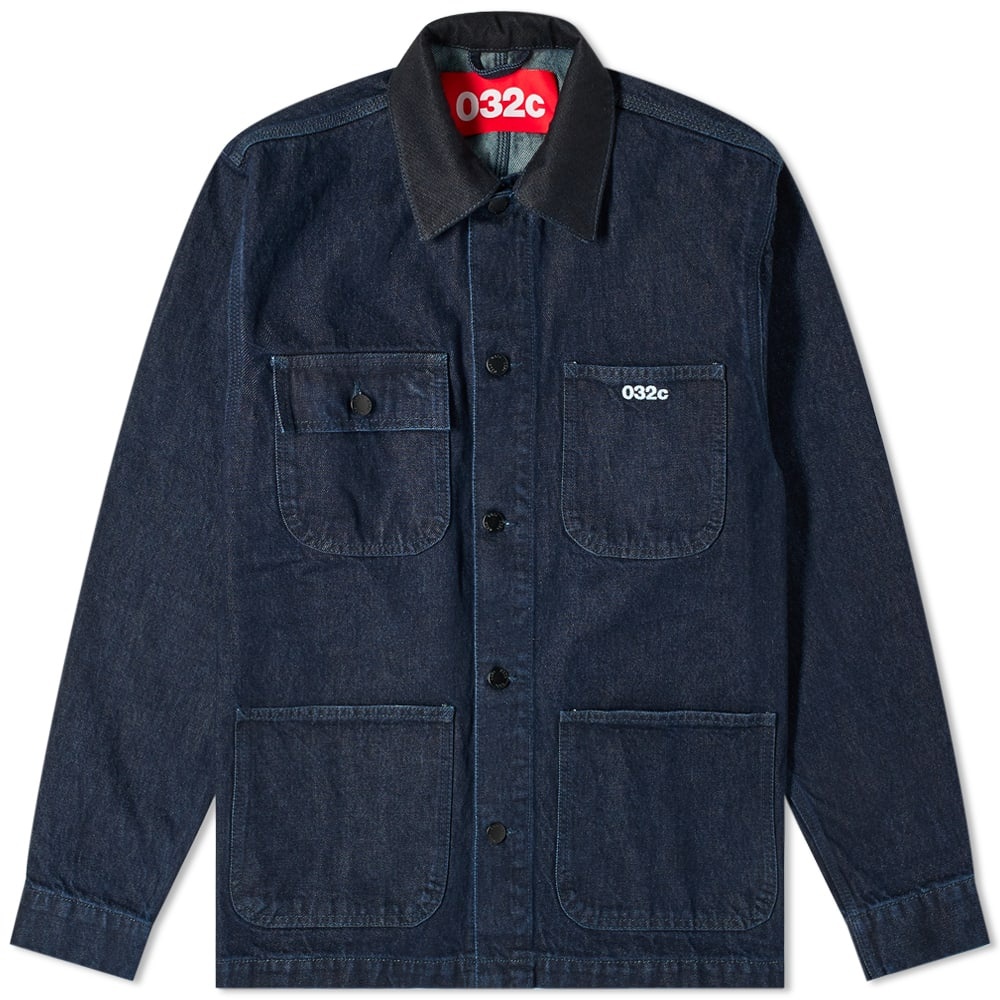 032c Acid Wash Denim Jacket - 1