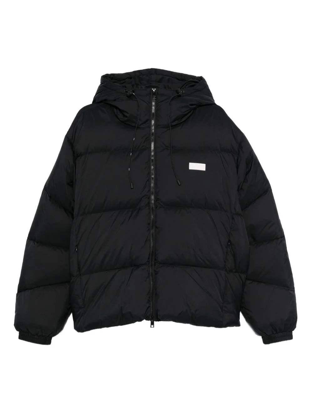 hooded puffer jacket - 1