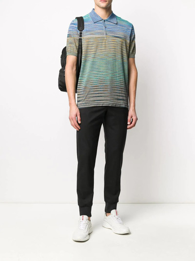 Missoni striped polo shirt outlook