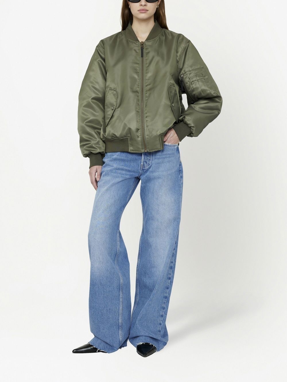 Leon satin bomber jacket - 2