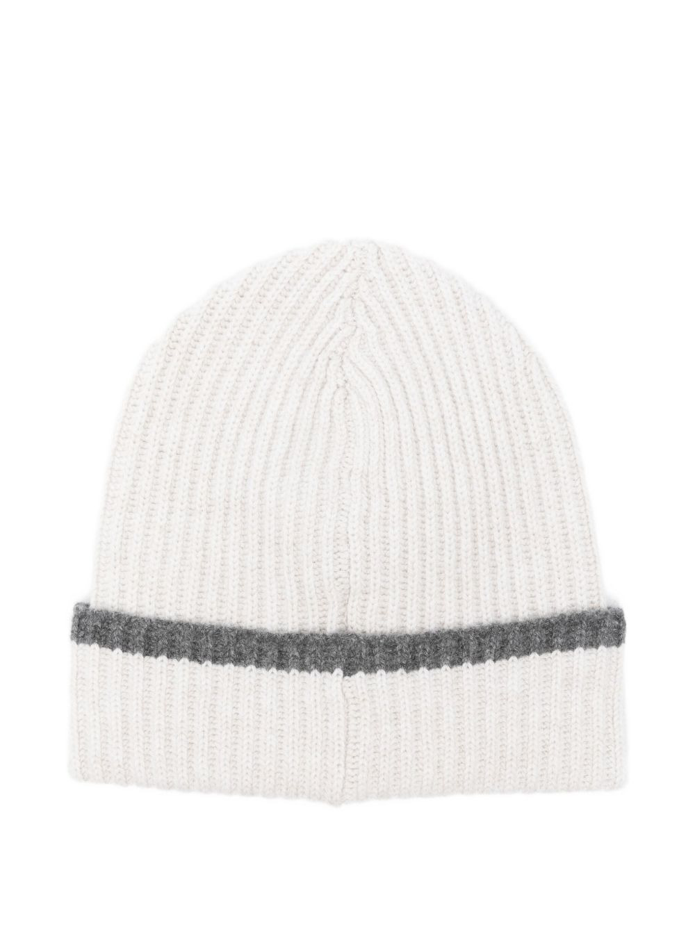 ribbed cashmere beanie - 2