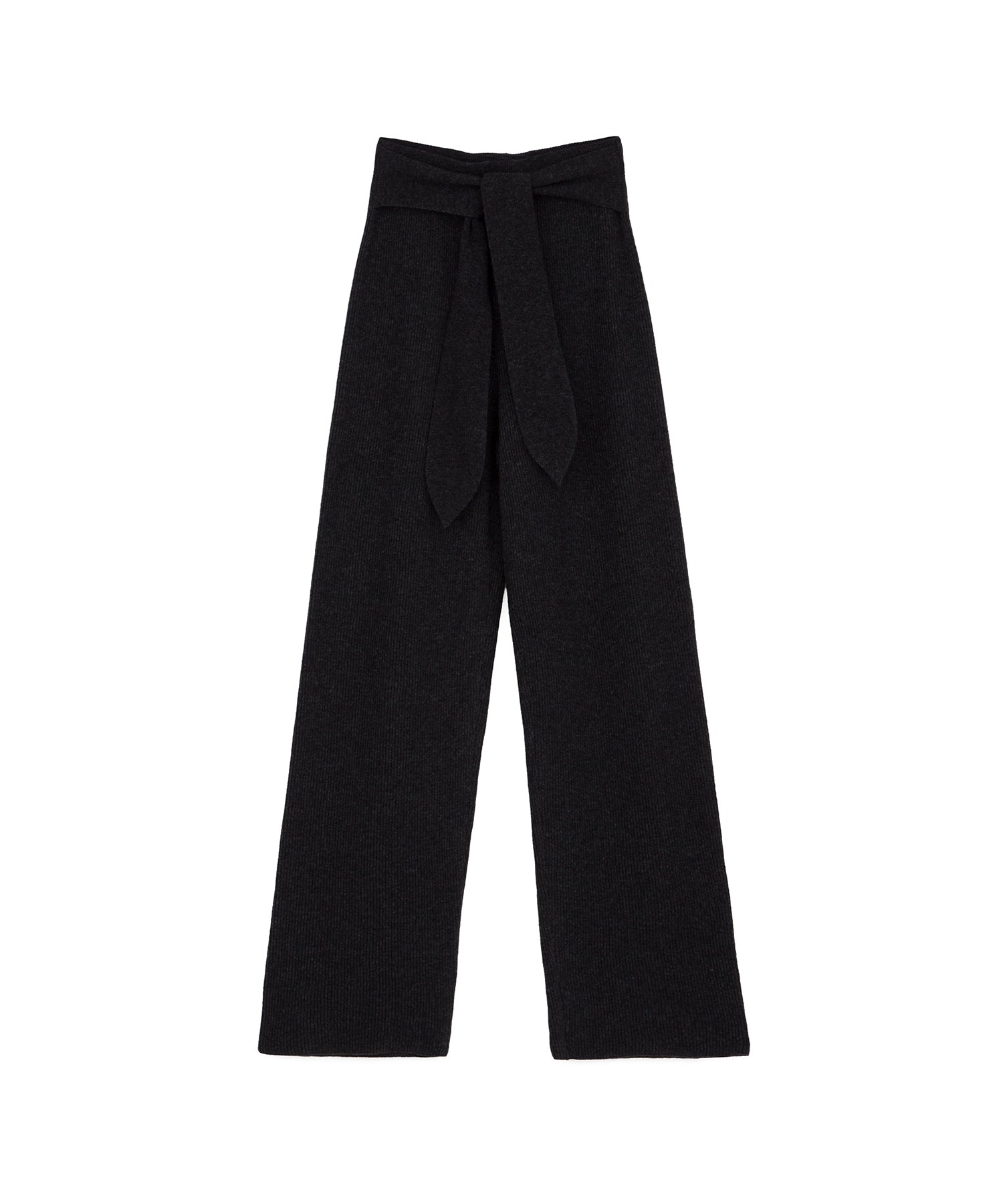 Knit Pants With Belt - 5