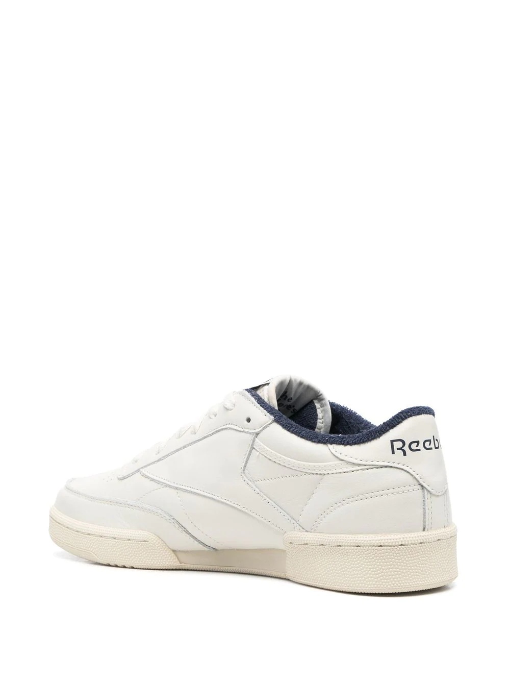 logo-patch low-top sneakers - 3