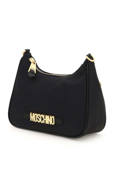 Moschino NYLON HOBO BAG WITH LOGO outlook