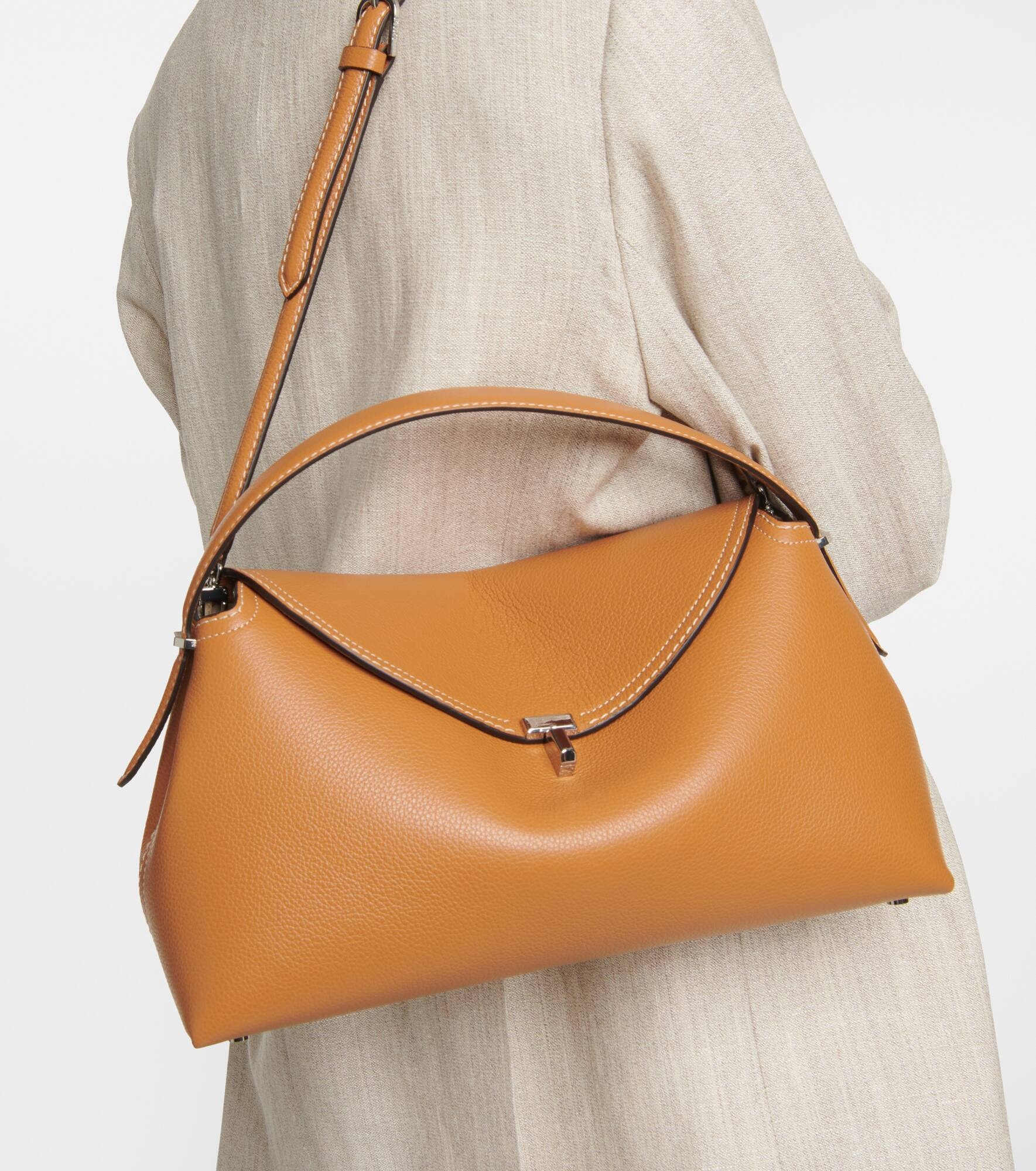 T-Lock Medium leather tote bag - 2