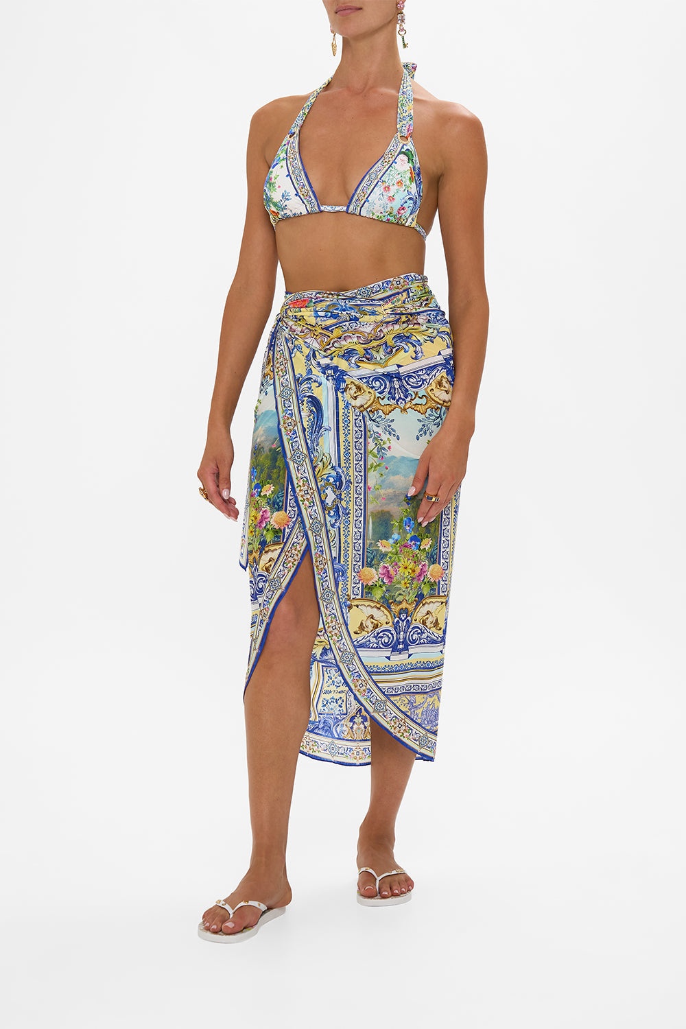 LONG EYELET SARONG - 4