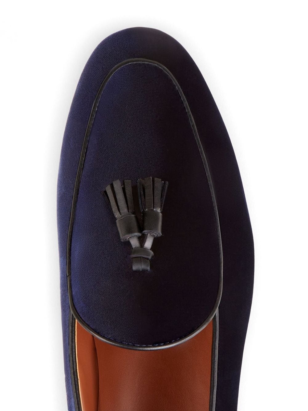 tassel-detailed suede loafers - 5