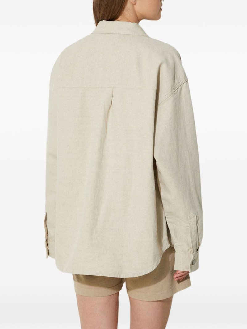 pocket button shirt jacket 4
