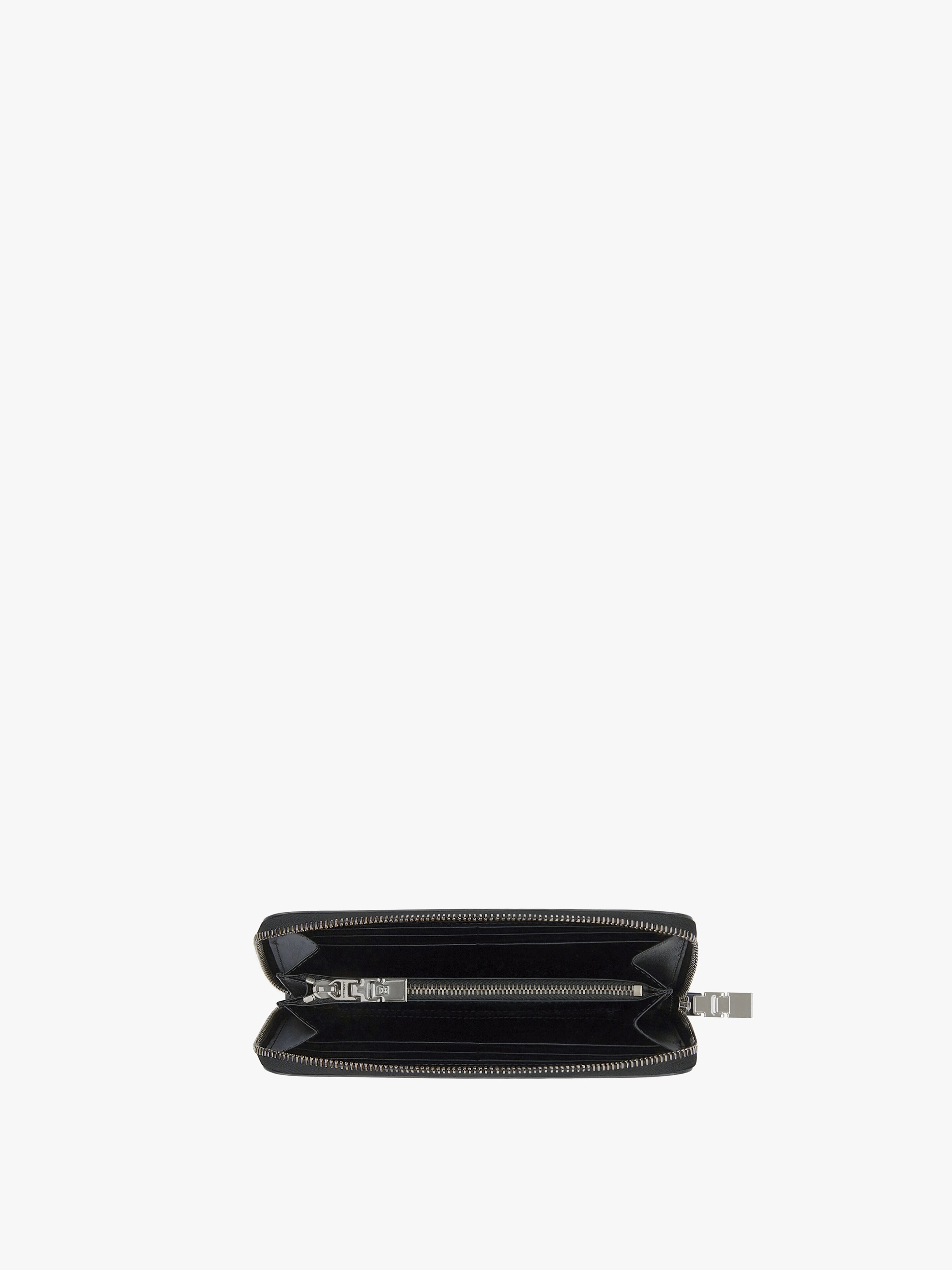 LONG GIVENCHY ZIPPERED WALLET IN 4G LEATHER - 2