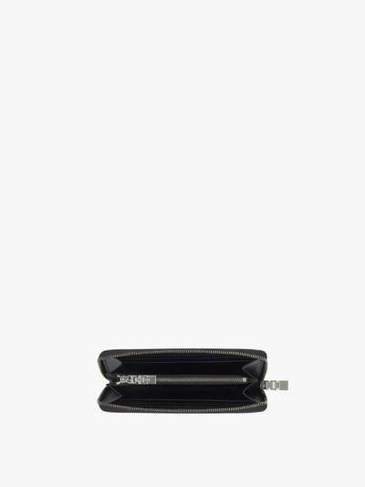 Givenchy LONG GIVENCHY ZIPPERED WALLET IN 4G LEATHER outlook