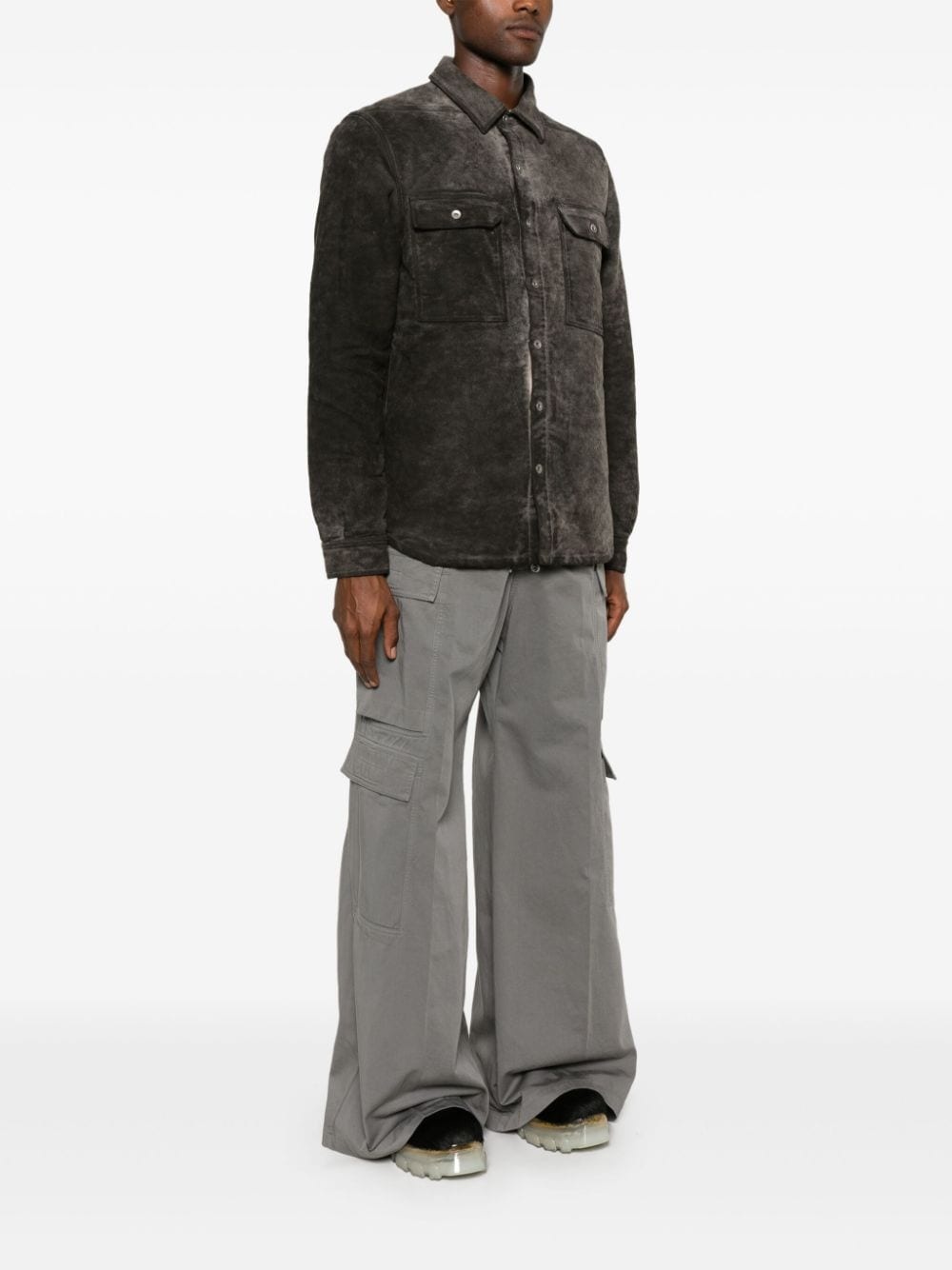 padded shirt jacket - 3