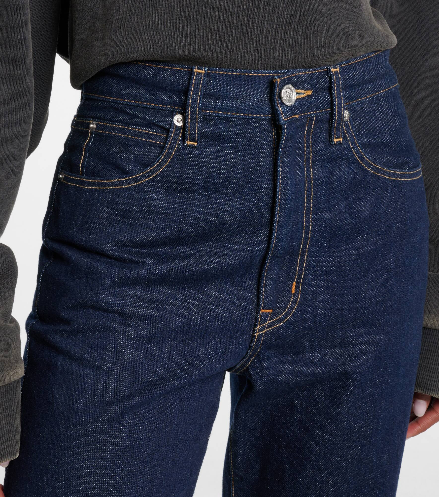 London high-rise straight jeans - 4